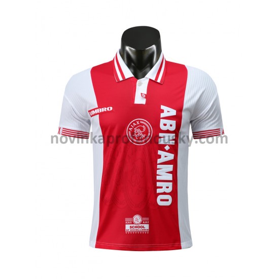 AFC Ajax Dres Retro Domácí Fotbalové Dresy pro Muže 1997-1998