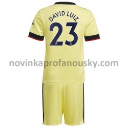 Arsenal Dres David Luiz 23 Venkovní Fotbalové Dresy pro Děti 2021-2022
