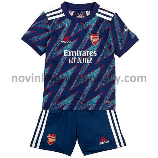 Arsenal Dres Alternativní Fotbalové Dresy pro Děti 2021-2022