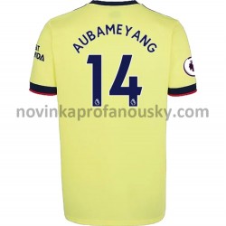Arsenal Dres Pierre-Emerick Aubameyang 14 Venkovní Fotbalové Dresy pro Muže 2021-2022