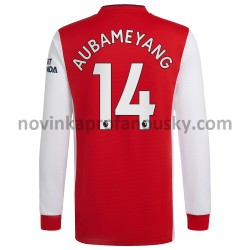 Arsenal Dres Pierre-Emerick Aubameyang 14 Domácí Fotbalové Dresy pro Muže 2021-2022 Dlouhý Rukáv