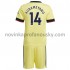Arsenal Dres Pierre-Emerick Aubameyang 14 Venkovní Fotbalové Dresy pro Děti 2021-2022
