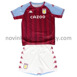 Aston Villa Dres Domácí Fotbalové Dresy pro Děti 2021-2022