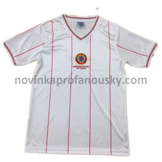 Aston Villa Dres Retro Venkovní Fotbalové Dresy pro Muže 1982