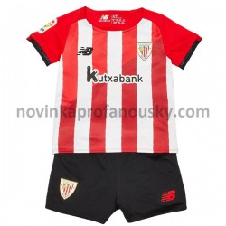 Athletic Bilbao Dres Domácí Fotbalové Dresy pro Děti 2021-2022