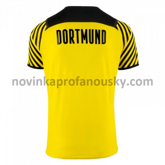 Borussia Dortmund Dres Domácí Fotbalové Dresy pro Muže 2021-2022