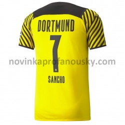 Borussia Dortmund Dres Jadon Sancho 7 Domácí Fotbalové Dresy pro Muže 2021-2022