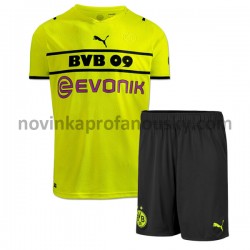Borussia Dortmund Dres Alternativní Fotbalové Dresy pro Děti 2021-2022