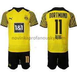 Borussia Dortmund Dres Marco Reus 11 Domácí Fotbalové Dresy pro Děti 2021-2022
