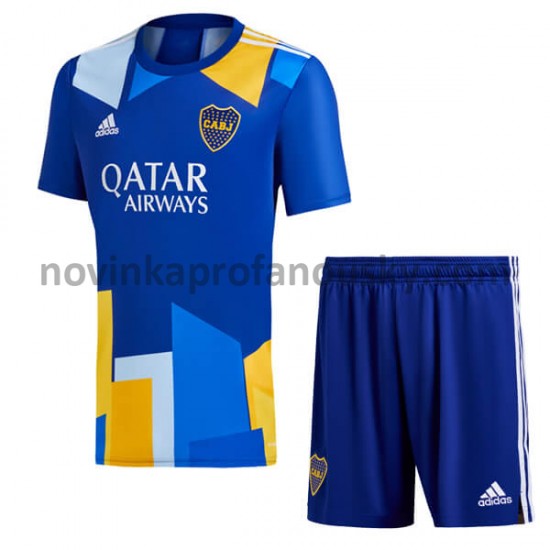 Boca Juniors Dres Alternativní Fotbalové Dresy pro Děti 2021-2022