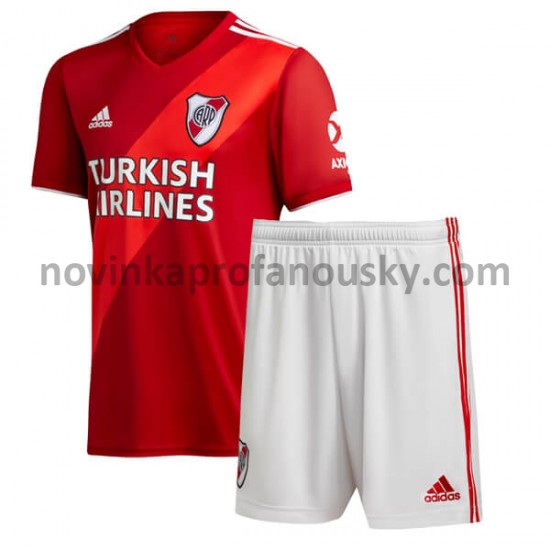 CA River Plate Dres Venkovní Fotbalové Dresy pro Děti 2021-2022