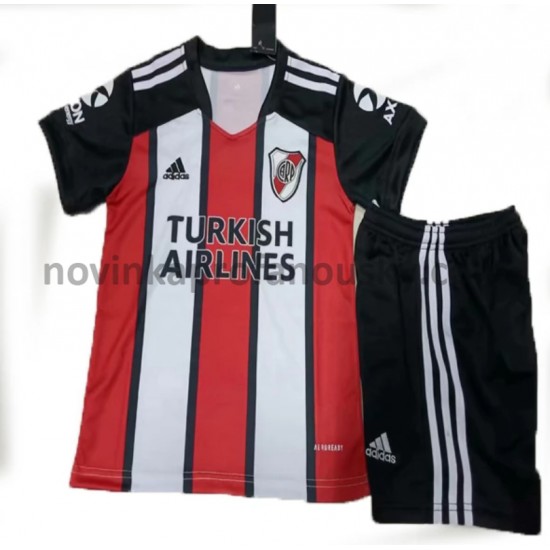 CA River Plate Dres Alternativní Fotbalové Dresy pro Děti 2021-2022