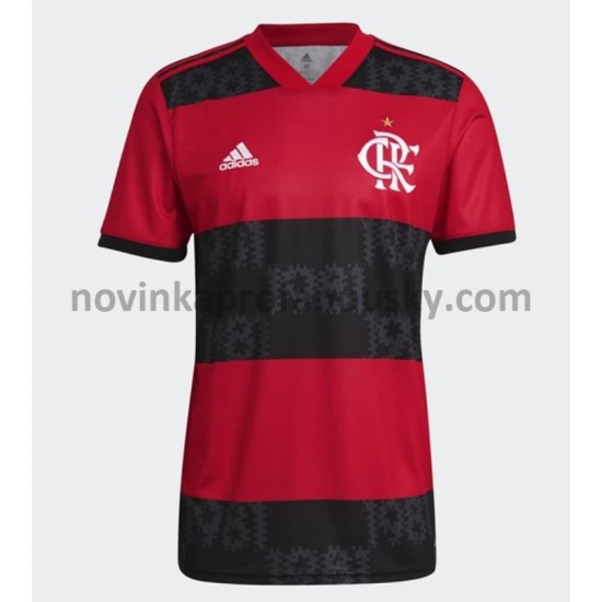 CR Flamengo Dres Domácí Fotbalové Dresy pro Muže 2021-2022