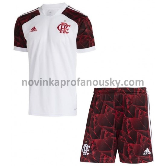 CR Flamengo Dres Venkovní Fotbalové Dresy pro Děti 2021-2022