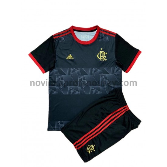 CR Flamengo Dres Alternativní Fotbalové Dresy pro Děti 2021-2022