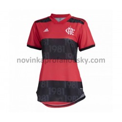 CR Flamengo Dres Domácí Fotbalové Dresy pro Ženy 2021-2022