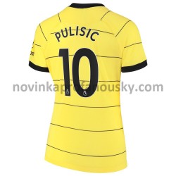 Chelsea Dres Christian Pulisic 10 Venkovní Fotbalové Dresy pro Ženy 2021-2022