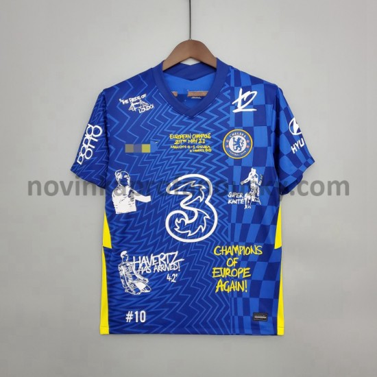 Chelsea Dres Graffiti Domácí Fotbalové Dresy pro Muže 2021-2022