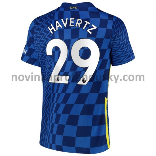Chelsea Dres Kai Havertz 29 Domácí Fotbalové Dresy pro Muže 2021-2022