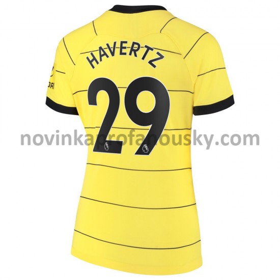 Chelsea Dres Kai Havertz 29 Venkovní Fotbalové Dresy pro Ženy 2021-2022