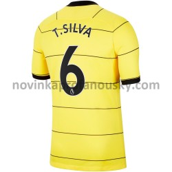 Chelsea Dres Thiago Silva 6 Venkovní Fotbalové Dresy pro Muže 2021-2022