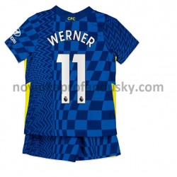 Chelsea Dres Timo Werner 11 Domácí Fotbalové Dresy pro Děti 2021-2022