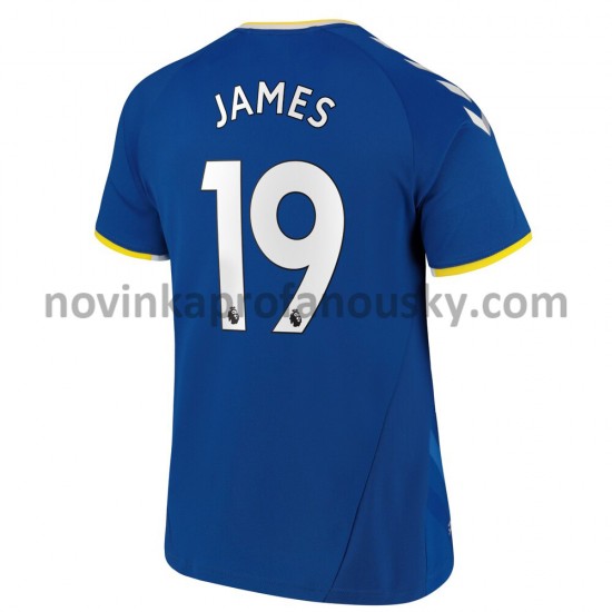 Everton Dres James Rodriguez 19 Domácí Fotbalové Dresy pro Muže 2021-2022