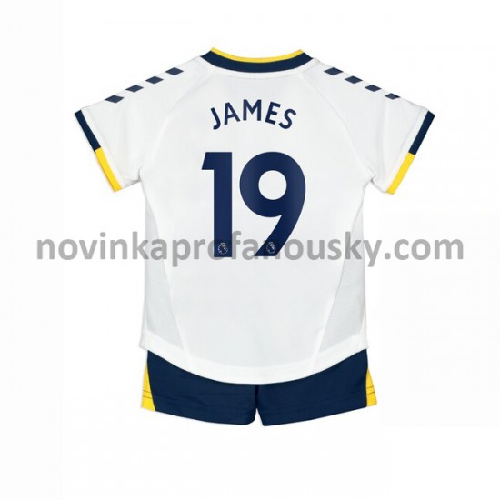 Everton Dres James Rodriguez 19 Alternativní Fotbalové Dresy pro Děti 2021-2022