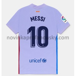 FC Barcelona Dres Lionel Messi 10 Venkovní Fotbalové Dresy pro Muže 2021-2022