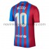 FC Barcelona Dres Lionel Messi 10 Domácí Fotbalové Dresy pro Muže 2021-2022