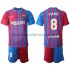 FC Barcelona Dres Miralem Pjanic 8 Domácí Fotbalové Dresy pro Děti 2021-2022