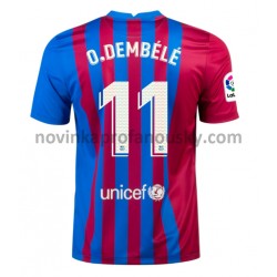 FC Barcelona Dres Ousmane Dembele 11 Domácí Fotbalové Dresy pro Muže 2021-2022