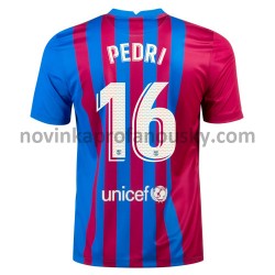 FC Barcelona Dres Pedri 16 Domácí Fotbalové Dresy pro Muže 2021-2022