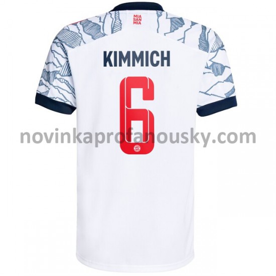 FC Bayern Mnichov Dres Joshua Kimmich 6 Alternativní Fotbalové Dresy pro Muže 2021-2022