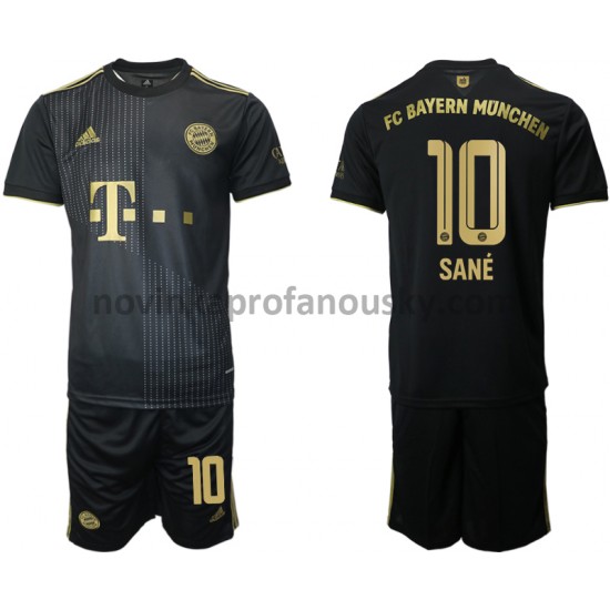 FC Bayern Mnichov Dres Leroy Sane 10 Venkovní Fotbalové Dresy pro Děti 2021-2022