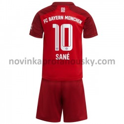 FC Bayern Mnichov Dres Leroy Sane 10 Domácí Fotbalové Dresy pro Děti 2021-2022