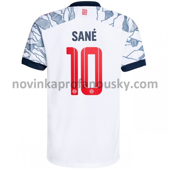 FC Bayern Mnichov Dres Leroy Sane 10 Alternativní Fotbalové Dresy pro Muže 2021-2022