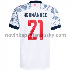 FC Bayern Mnichov Dres Lucas Hernandez 21 Alternativní Fotbalové Dresy pro Muže 2021-2022