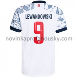 FC Bayern Mnichov Dres Robert Lewandowski 9 Alternativní Fotbalové Dresy pro Muže 2021-2022