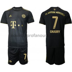 FC Bayern Mnichov Dres Serge Gnabry 7 Venkovní Fotbalové Dresy pro Děti 2021-2022