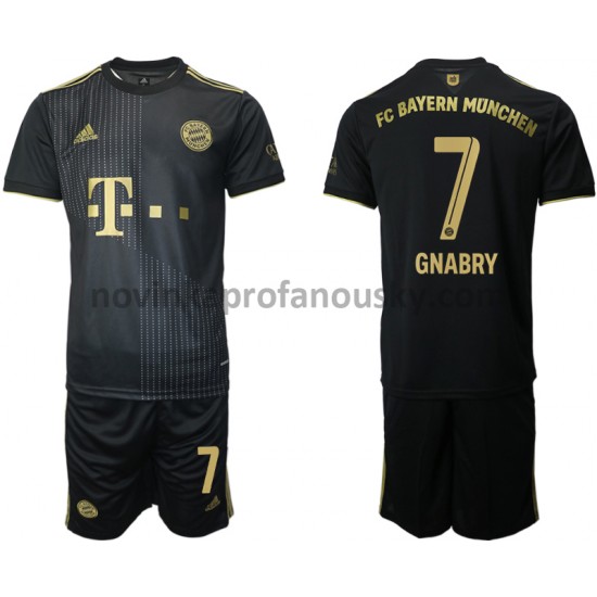 FC Bayern Mnichov Dres Serge Gnabry 7 Venkovní Fotbalové Dresy pro Děti 2021-2022