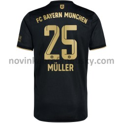 FC Bayern Mnichov Dres Thomas Muller 25 Venkovní Fotbalové Dresy pro Muže 2021-2022