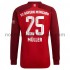 FC Bayern Mnichov Dres Thomas Muller 25 Domácí Fotbalové Dresy pro Muže 2021-2022 Dlouhý Rukáv