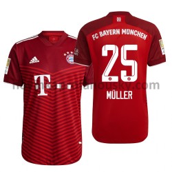 FC Bayern Mnichov Dres Thomas Muller 25 Domácí Fotbalové Dresy pro Muže 2021-2022