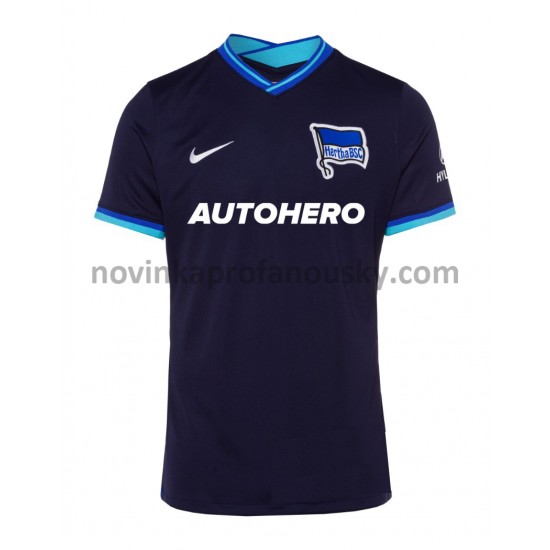 Hertha BSC Dres Venkovní Fotbalové Dresy pro Muže 2021-2022