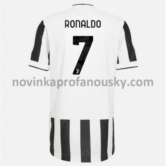 Juventus Dres Cristiano Ronaldo 7 Domácí Fotbalové Dresy pro Muže 2021-2022