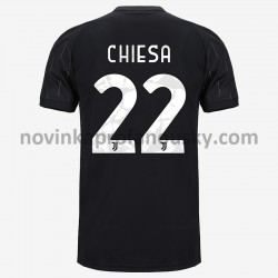 Juventus Dres Federico Chiesa 22 Venkovní Fotbalové Dresy pro Muže 2021-2022