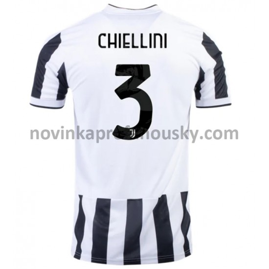 Juventus Dres Giorgio Chiellini 3 Domácí Fotbalové Dresy pro Muže 2021-2022