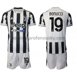 Juventus Dres Leonardo Bonucci 19 Domácí Fotbalové Dresy pro Děti 2021-2022