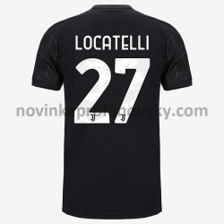 Juventus Dres Manuel Locatelli 27 Venkovní Fotbalové Dresy pro Muže 2021-2022